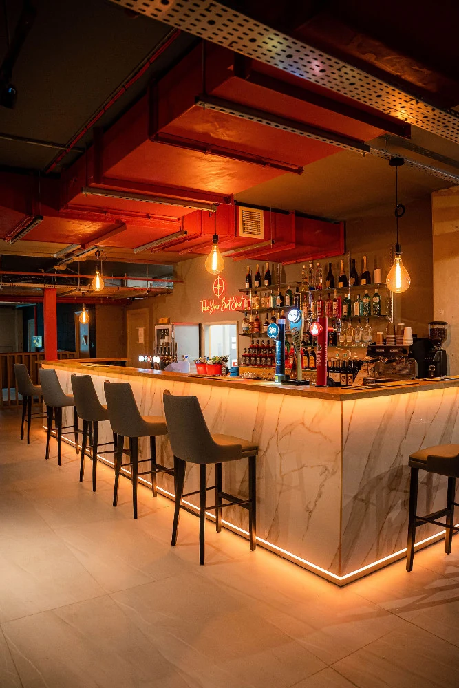 The welcoming Aldgate bar and lounge