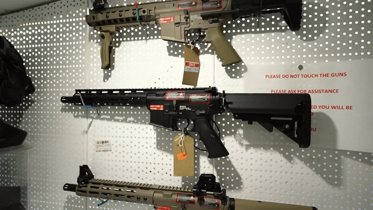 Camden Platinum airsoft session