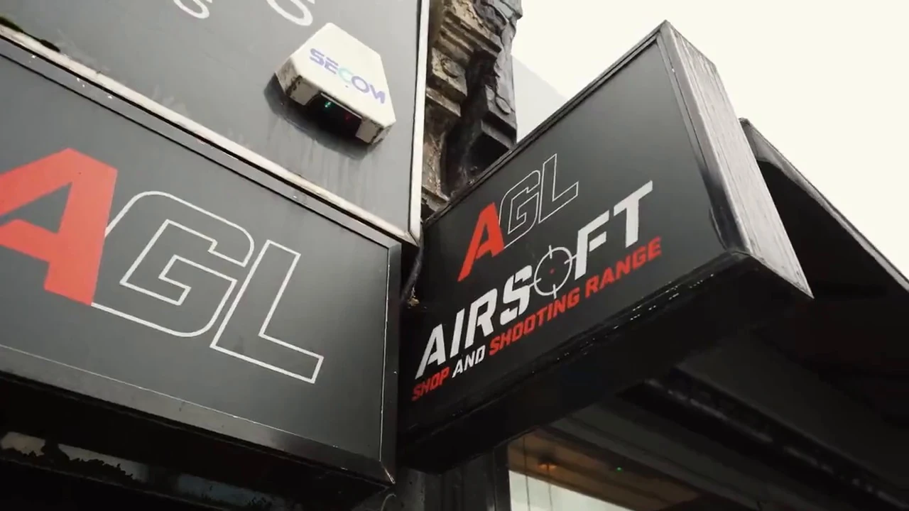 AGL shop signage outside the Camden store